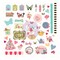 Prima Marketing Inc Butterfly Bliss Collection Ephemera - 49 Pcs 655350913144